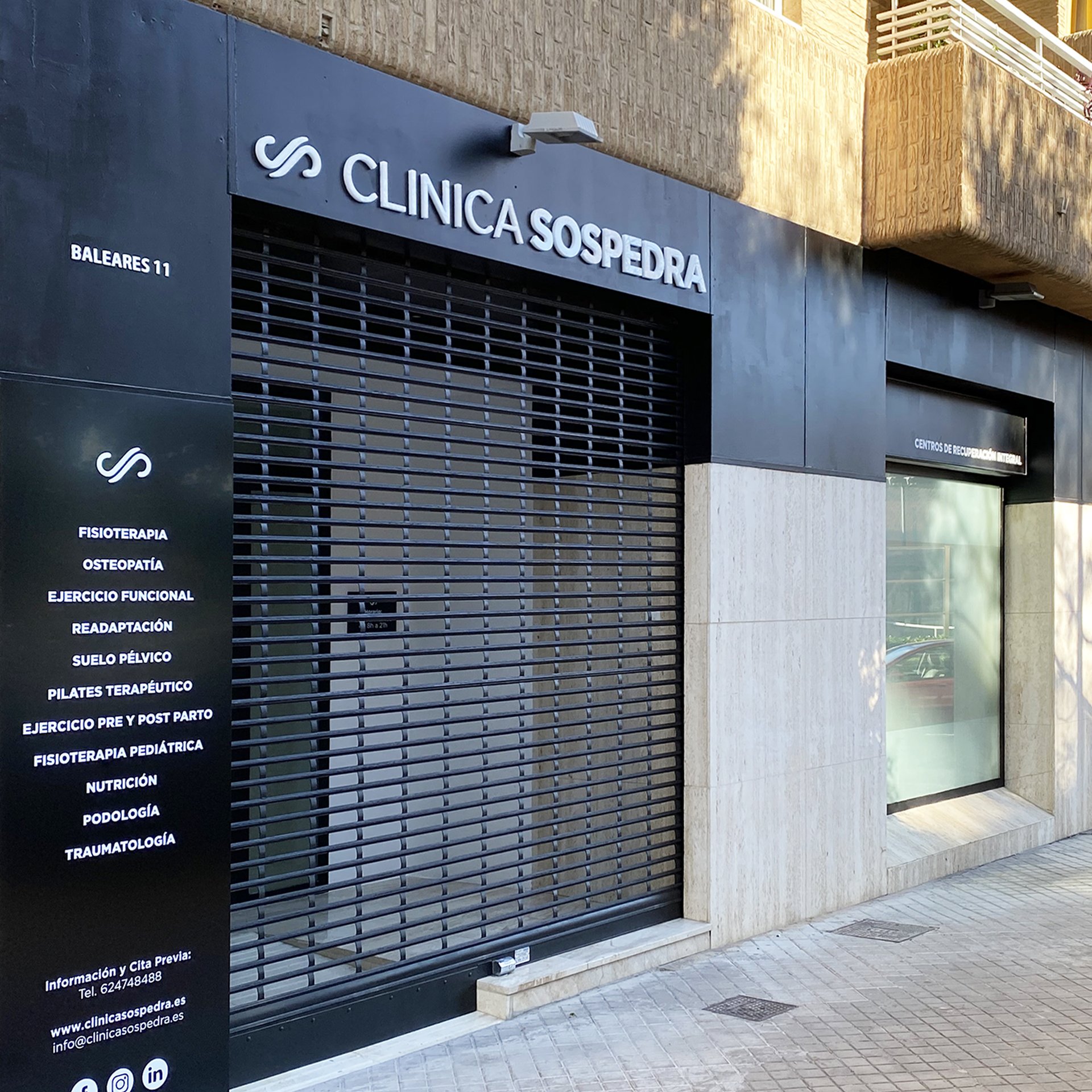 Clínica Sospedra avd. Baleares